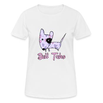 Pit Bull, American Staff by Ahapix - Women's Breathable T-Shirt - white - Front - AI Model Female 172 dark (172cm)