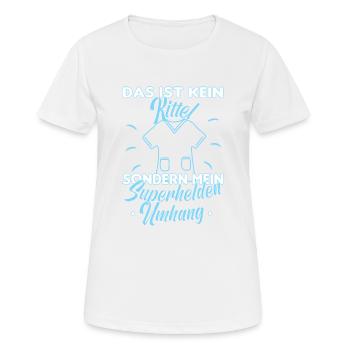 Altenpfleger Altenpflege Pfleger Vater Pflege - Frauen T-Shirt atmungsaktiv - Weiß - Vorne - AI Model Female 172 dark (172cm)