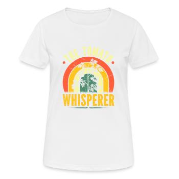Tomato Farmer, The Tomato Whisperer, Retro Tomato - Women's Breathable T-Shirt - white - Front - AI Model Female 172 dark (172cm)
