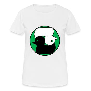 Green Duck Japan Zen - T-shirt respirant Femme - blanc - Devant - AI Model Female 172 dark (172cm)