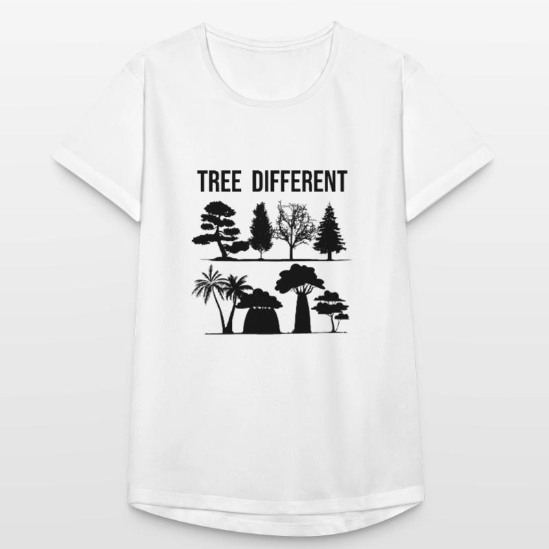 Tree Different - sei anders - sei du selbst Frauen T-Shirt atmungsaktiv