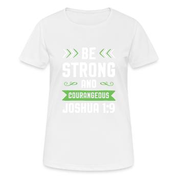 Bible Verses - Women's Breathable T-Shirt - white - Front - AI Model Female 172 dark (172cm)