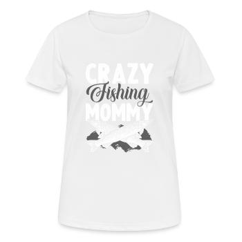 Fischer Mama - T-shirt respirant Femme - blanc - Devant - AI Model Female 172 dark (172cm)