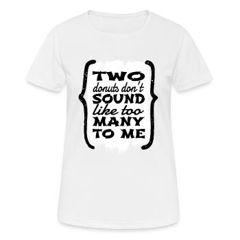 Costume Cycling Bookworm Contentwriter Writing - Women's Breathable T-Shirt - white - Front - AI Model Female 172 dark (172cm)