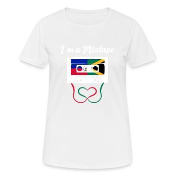 Haiti Haitian Jamaica Combination I Gift - Women's Breathable T-Shirt - white - Front - AI Model Female 172 dark (172cm)