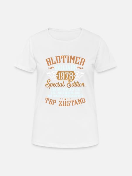 oldtimer 1978 originalzustand - Frauen T-Shirt atmungsaktiv - Weiß