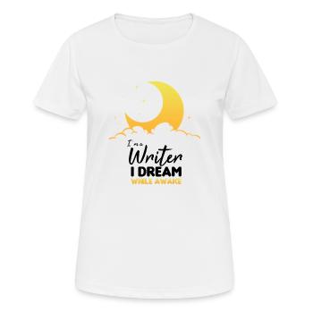 Poète Poésie Poète Poésie I Don - T-shirt respirant Femme - blanc - Devant - AI Model Female 172 dark (172cm)