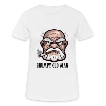 VIEIL HOMME GRINCHEUX - T-shirt respirant Femme - blanc - Devant - AI Model Female 172 dark (172cm)