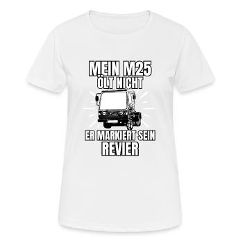 Multicar M25 Multicar Neu Multricar Lastkraftwagen - Frauen T-Shirt atmungsaktiv - Weiß - Vorne - AI Model Female 172 dark (172cm)