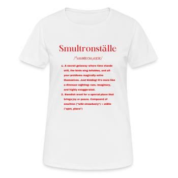 Swedish Definition - Women's Breathable T-Shirt - white - Front - AI Model Female 172 dark (172cm)