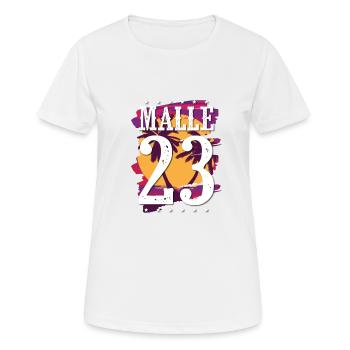 Maillot Malle 23 2023 - T-shirt respirant Femme - blanc - Devant - AI Model Female 172 dark (172cm)