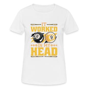 It Worked In My Head 2 - Women's Breathable T-Shirt - white - Front - AI Model Female 172 dark (172cm)