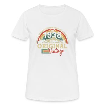 Birthday present 1938 - Women's Breathable T-Shirt - white - Front - AI Model Female 172 dark (172cm)