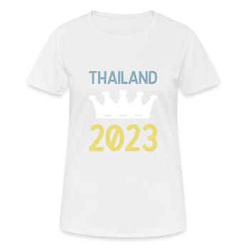 Thailand 2023 Krona - Women's Breathable T-Shirt - white - Front - AI Model Female 172 dark (172cm)
