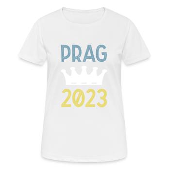 Prague 2023 Krona - Women's Breathable T-Shirt - white - Front - AI Model Female 172 dark (172cm)