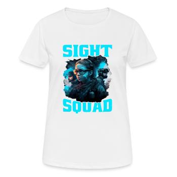 Sight Squad 5 - Women's Breathable T-Shirt - white - Front - AI Model Female 172 dark (172cm)