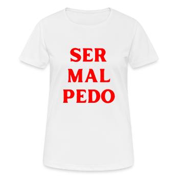 Unfreundlich sein Spanisch Sprache - Frauen T-Shirt atmungsaktiv - Weiß - Vorne - AI Model Female 172 dark (172cm)