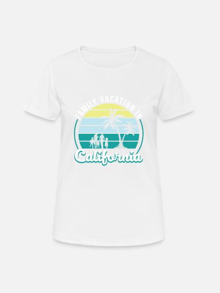 Family Vacation - Women's Breathable T-Shirt - white