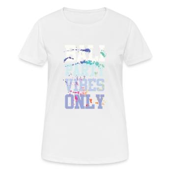 Bali Party Vibes - Frauen T-Shirt atmungsaktiv - Weiß - Vorne - AI Model Female 172 dark (172cm)
