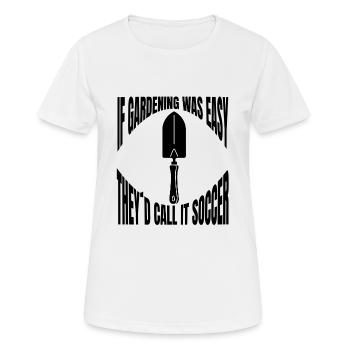 Gärtner Hobbygärtner Garten Geschenk Obstgarten - Frauen T-Shirt atmungsaktiv - Weiß - Vorne - AI Model Female 172 dark (172cm)