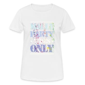 Malle Party Vibes - Frauen T-Shirt atmungsaktiv - Weiß - Vorne - AI Model Female 172 dark (172cm)