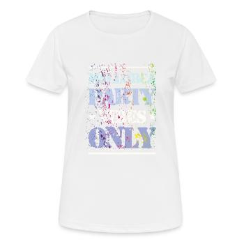 Mallorca Party Vibes - Frauen T-Shirt atmungsaktiv - Weiß - Vorne - AI Model Female 172 dark (172cm)