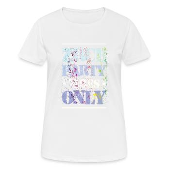 Zrce Party Vibes - Frauen T-Shirt atmungsaktiv - Weiß - Vorne - AI Model Female 172 dark (172cm)