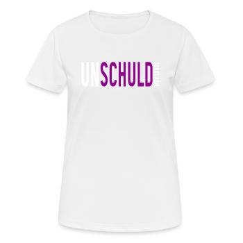 Unschuld vom Lande - Mädchen, Girls, Frauen - Frauen T-Shirt atmungsaktiv - Weiß - Vorne - AI Model Female 172 dark (172cm)
