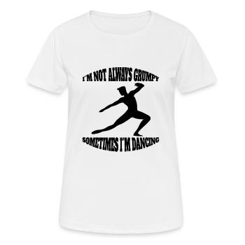 Dancer Dance Class Ballet Gift Dance Ballroom Dance - Women's Breathable T-Shirt - white - Front - AI Model Female 172 dark (172cm)