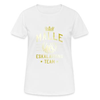 Malle Escalation - Women's Breathable T-Shirt - white - Front - AI Model Female 172 dark (172cm)