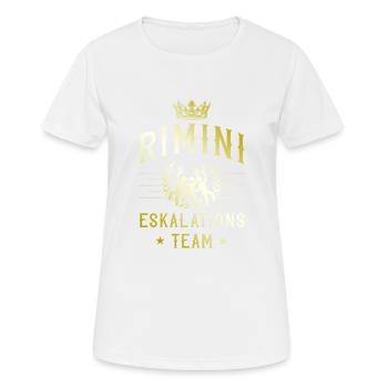 Rimini Escalation - Women's Breathable T-Shirt - white - Front - AI Model Female 172 dark (172cm)