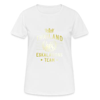 Thailand Escalation - Women's Breathable T-Shirt - white - Front - AI Model Female 172 dark (172cm)