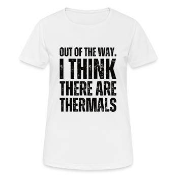 Je crois qu’il y a des marins thermiques rc - T-shirt respirant Femme - blanc - Devant - AI Model Female 172 dark (172cm)