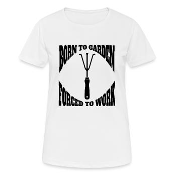 Garten Hobbygärtner Obstgarten Geschenk Gärtner - Frauen T-Shirt atmungsaktiv - Weiß - Vorne - AI Model Female 172 dark (172cm)