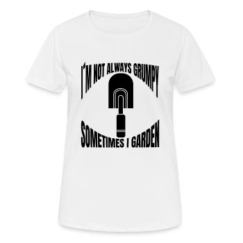 Jardinier Cadeau Jardinier Accueil Verger - T-shirt respirant Femme - blanc - Devant - AI Model Female 172 dark (172cm)