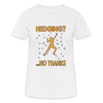 Bloc Bloc Escalade de bloc Bloc - T-shirt respirant Femme - blanc - Devant - AI Model Female 172 dark (172cm)