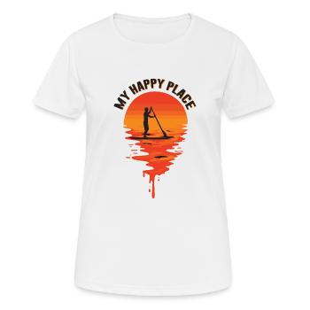 SOUPER - T-shirt respirant Femme - blanc - Devant - AI Model Female 172 dark (172cm)