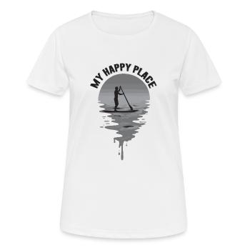 SOUPER - T-shirt respirant Femme - blanc - Devant - AI Model Female 172 dark (172cm)