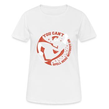 Vous ne pouvez pas épeler héros sans Hr 6 - T-shirt respirant Femme - blanc - Devant - AI Model Female 172 dark (172cm)