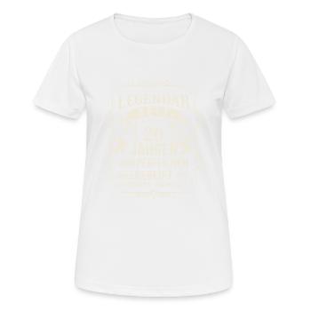 Meisterwerk des Jahrhunderts - Frauen T-Shirt atmungsaktiv - Weiß - Vorne - AI Model Female 172 dark (172cm)
