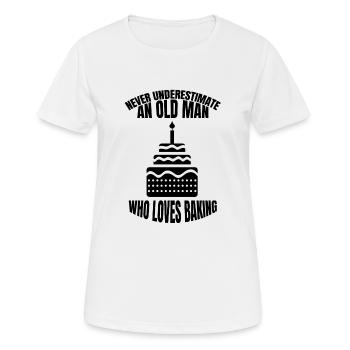 Baker, baker, baker, confectionery, confectioner, - Women's Breathable T-Shirt - white - Front - AI Model Female 172 dark (172cm)