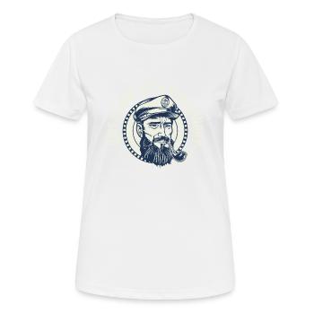 Stop playing with your dinghy Funny - Women's Breathable T-Shirt - white - Front - AI Model Female 172 dark (172cm)