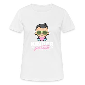 Kindergarten isn ́t for the Weak - Women's Breathable T-Shirt - white - Front - AI Model Female 172 dark (172cm)