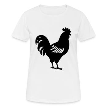 Hen - Women's Breathable T-Shirt - white - Front - AI Model Female 172 dark (172cm)