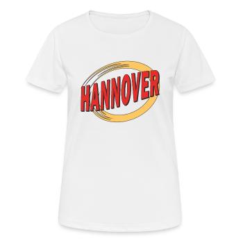 HANOVRE - T-shirt respirant Femme - blanc - Devant - AI Model Female 172 dark (172cm)