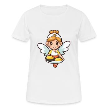Baking Fairy Baking Cooking - Women's Breathable T-Shirt - white - Front - AI Model Female 172 dark (172cm)