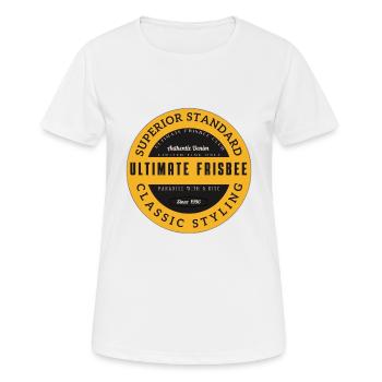 ulti3 authentic - T-shirt respirant Femme - blanc - Devant - AI Model Female 172 dark (172cm)
