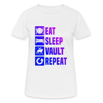Body Control Athletic Discipline - Women's Breathable T-Shirt - white - Front - AI Model Female 172 dark (172cm)