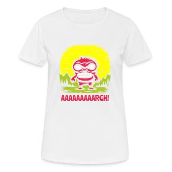 Petit coquin - Toujours en colère - T-shirt respirant Femme - blanc - Devant - AI Model Female 172 dark (172cm)