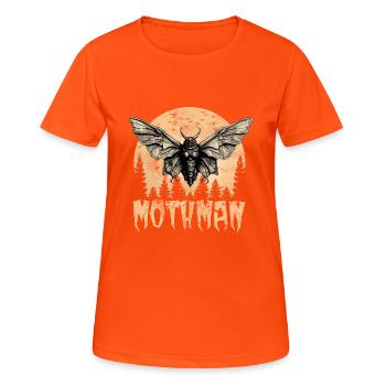 Papillon de nuit - T-shirt respirant Femme - orange néon - Devant - AI Model Female 172 dark (172cm)